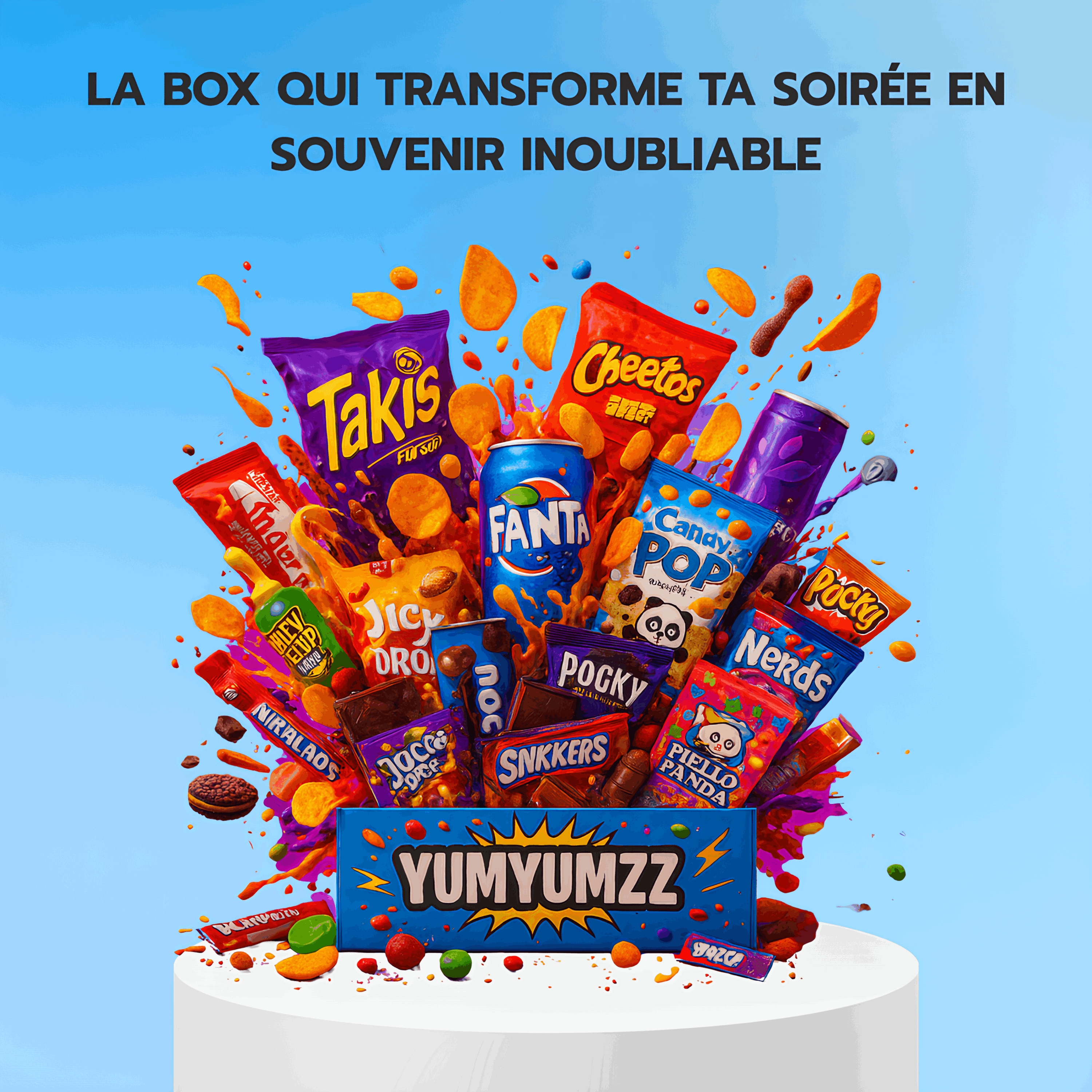 BOX YUMYUMZZ – Le secret d’une soirée réussie