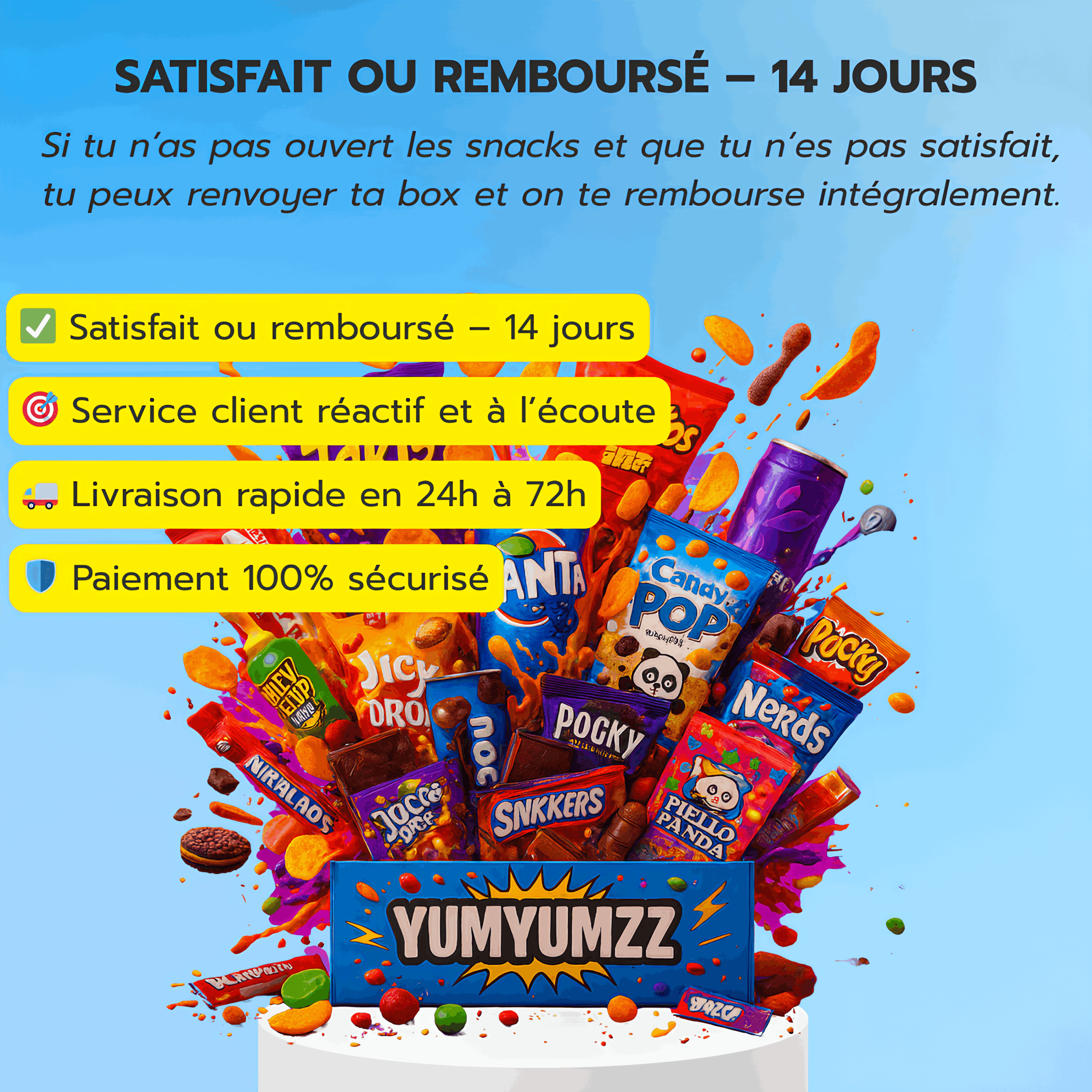 BOX YUMYUMZZ – Le secret d’une soirée réussie